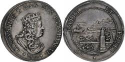 World Coins - Grand Duchy of Tuscany, Cosimo III de' Medici, Tollero, 1680, Livorno, Silver