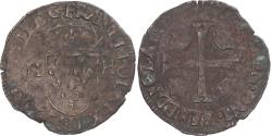 World Coins - Coin, France, Henri III, Douzain aux deux H, Lyon, , Billon
