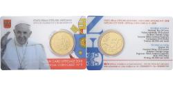 World Coins - Vatican, Pope Francis I, 50 Euro Cent, Coin card n°9, 2018, Nordic gold