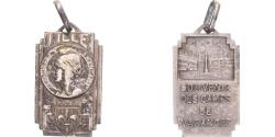 World Coins - France, Medal, Ville de Lille, Camps de Vacances, 1938, , Silvered