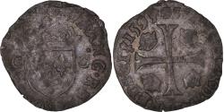World Coins - Coin, France, Charles X, Douzain aux deux C, 1593, Troyes, , Billon