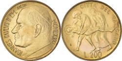 World Coins - Coin, VATICAN CITY, John Paul II, 200 Lire, 1981, Roma, FDC,