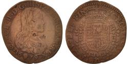 World Coins - Netherlands, Token, Spanish Netherlands, Charles II, Bruxelles, Bureau des