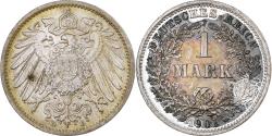 World Coins - Germany, Wilhelm II, Mark, 1908, Munich, Silver,
