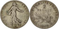 World Coins - Coin, France, Semeuse, 2 Francs, 1899, Paris, , Silver, KM:845.1