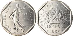 World Coins - Coin, France, Semeuse, 2 Francs, 1987, Paris, , Nickel, KM:942.1