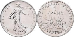 World Coins - Coin, France, Semeuse, Franc, 1978, Paris, série FDC, , Nickel