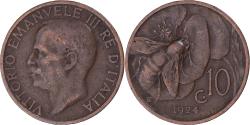 World Coins - Coin, Italy, 10 Centesimi, 1924, , Bronze, KM:60