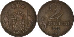 World Coins - Coin, Latvia, 2 Santimi, 1932, , Bronze, KM:2