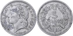 World Coins - France, 5 Francs, Lavrillier, 1946, Beaumont - Le Roger, Aluminum,