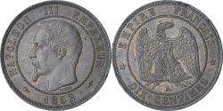 World Coins - France, Napoleon III, 10 Centimes, 1852, Paris, , Bronze, KM:771.1
