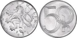 World Coins - Coin, Czech Republic, 50 Haleru, 1994, , Aluminum, KM:3.1