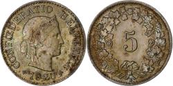 World Coins - Switzerland, 5 Rappen, Libertas, 1920, Bern, Copper-nickel, , KM:26