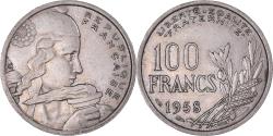 World Coins - Coin, France, Cochet, 100 Francs, 1958, , Copper-nickel, KM:919.1