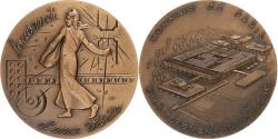 World Coins - France, Medal, Souvenir d'une visite, Semeuse, Pessac, Bronze,