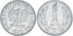 World Coins - Coin, Poland, Zloty, 1980