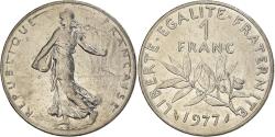 World Coins - Coin, France, Semeuse, Franc, 1977, Paris, 1 Franc, , Nickel, KM:925.1