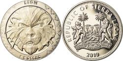 World Coins - Coin, Sierra Leone, Lion, Dollar, 2019, British Royal Mint,