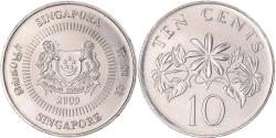 World Coins - Coin, Singapore, 10 Cents, 2009