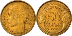 World Coins - Coin, France, Morlon, 50 Centimes, 1932, 9 and 2 opened,