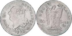 World Coins - Coin, France, Louis XVI, 30 sols françois, 1793 / AN 5, Lille,