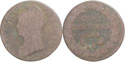 World Coins - Coin, France, Dupré, 5 Centimes, AN 8/5, Metz, , Copper, Gadoury:126a