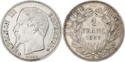 World Coins - Coin, France, Napoleon III, Napoléon III, Franc, 1859, Strasbourg,