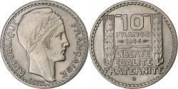 World Coins - France, 10 Francs, Turin, 1946, Beaumont - Le Roger, Copper-nickel,
