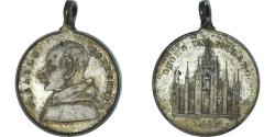 World Coins - Italy, Medal, Saint Charles Borromée, , Silvered Brass