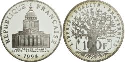 World Coins - Coin, France, Panthéon, 100 Francs, 1994, Paris, , Silver, KM:951.1