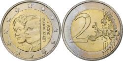 World Coins - Luxembourg, 2 Euro, Henri I Accession of Charlotte, 2009, Utrecht, Bi-Metallic