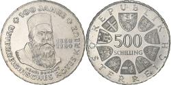 World Coins - Austria, 500 Schilling, 1980, Silver, , KM:2950