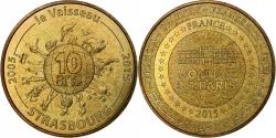 World Coins - France, Token, Tourist Token, 67/ Le Vaisseau - Strasbourg - 10 ans, 2015