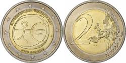 World Coins - Germany, 2 Euro, Hamburg, European Monetary Union, 10th Anniversary, 2009