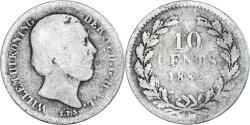 World Coins - Coin, Netherlands, William III, 10 Cents, 1882, , Silver, KM:80