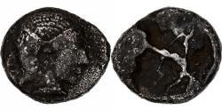 Ancient Coins - Mysia, Obol, ca. 500-450 BC, Lampsakos, Silver, , SNG-France:1128-9
