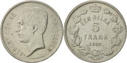 World Coins - Coin, Belgium, 5 Francs, 5 Frank, 1932, , Nickel, KM:98
