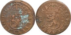 World Coins - Spain, Philip III, 8 Maravedis, 1618, Segovia, Copper,