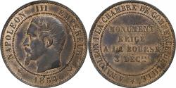 World Coins - France, Token, Ville de Lille, Érection de la Statue de Napoléon III, 1854