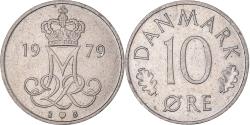 World Coins - Coin, Denmark, 10 Öre, 1979