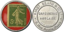 World Coins - Coin, France, Kirby Beard, Orfèvrerie, Paris, 5 Centimes, Timbre-Monnaie