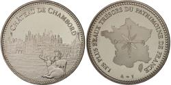 World Coins - France, Medal, Les plus beaux trésors du patrimoine de France, Château de