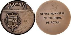 World Coins - France, Medal, Office Municipale du Tourisme de Royan, Bronze,