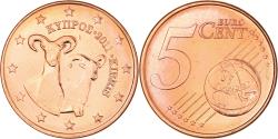 World Coins - Cyprus, 5 Euro Cent, 2011, , Copper Plated Steel, KM:80