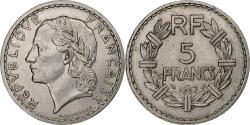 World Coins - France, 5 Francs, Lavrillier, 1937, Paris, Nickel, , Gadoury:760