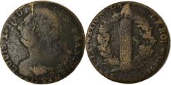World Coins - Coin, France, 2 sols françois, 2 Sols, 1793, Metz, , Bronze, KM:603.2
