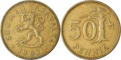 World Coins - Coin, Finland, 50 Penniä, 1963