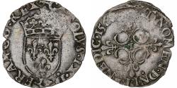 World Coins - France, Charles IX, Sol Parisis, 1568?, Limoges, Silver, , Gadoury:414