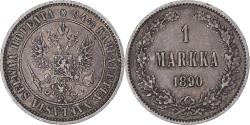 World Coins - Coin, Finland, Alexander III, Markka, 1890, Helsinki, , Silver, KM:3.2