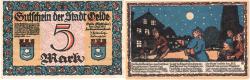 World Coins - Banknote, Germany, Oelde Stadt, 5 Mark, personnage, 1921, 1921-07-01